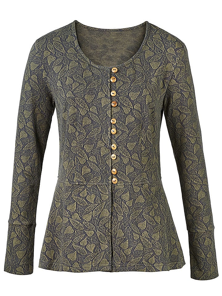 Deerberg Bluse in Khaki günstig kaufen M
