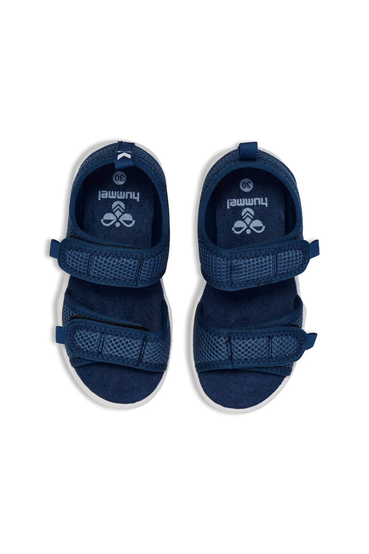hummel  Pantolette - Blau - Flacher Absatz