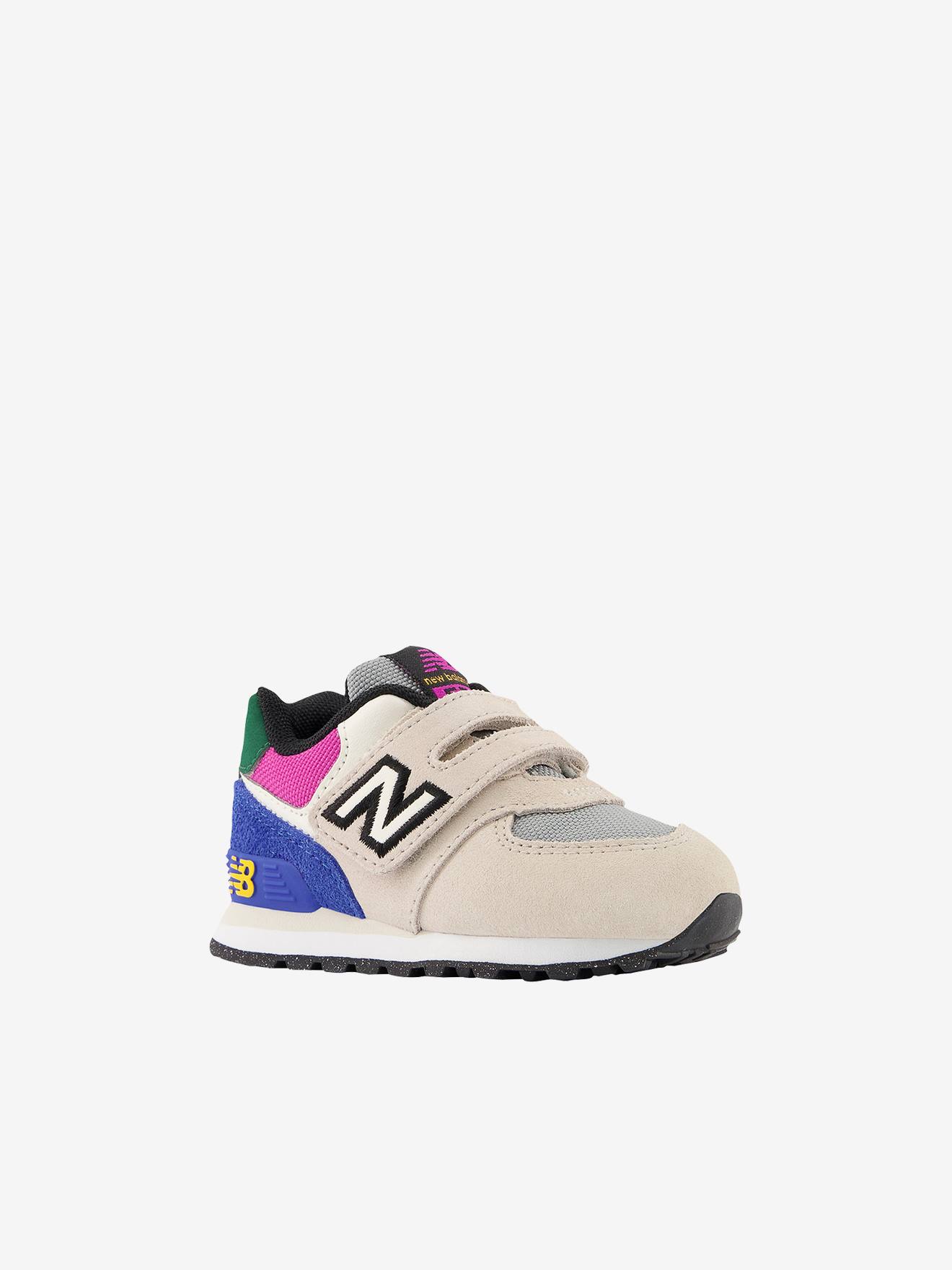 Baskets scratchées bébé IV574CP1 NEW BALANCE® écru