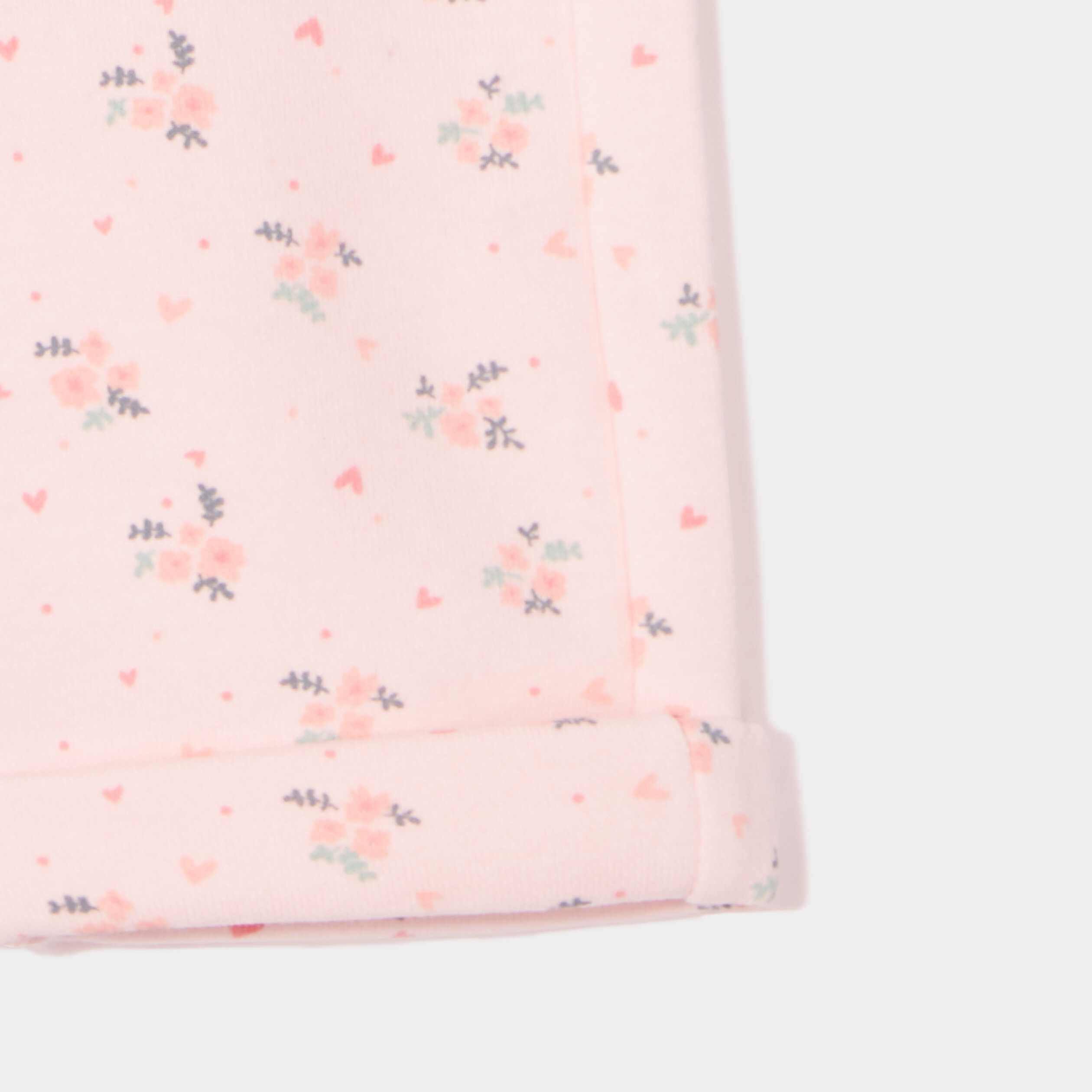 Jegging taille élastiquée avec noeud rose clair bébé fille | La Halle