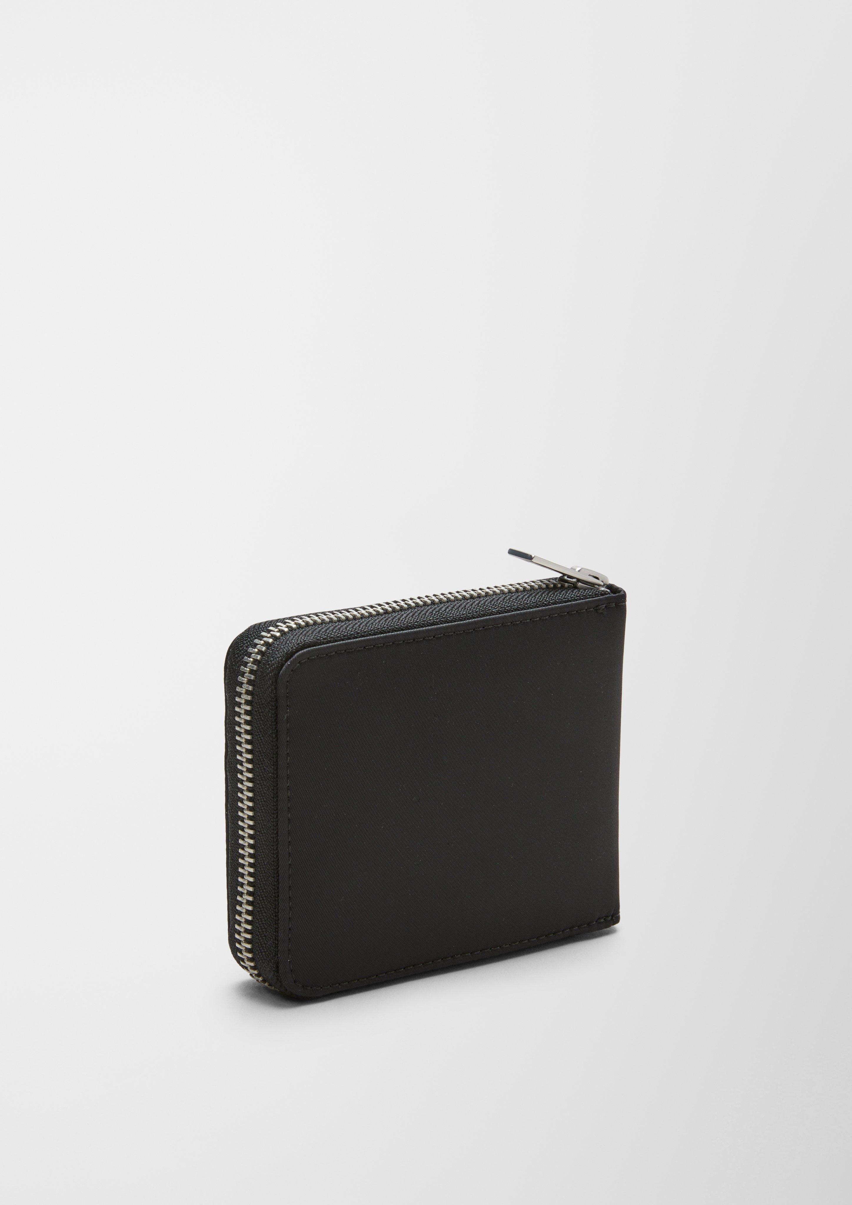 Zip Wallet mit gummiertem Logo  2125868-9999