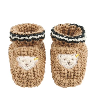 Babyschuhe, braun für Jungs