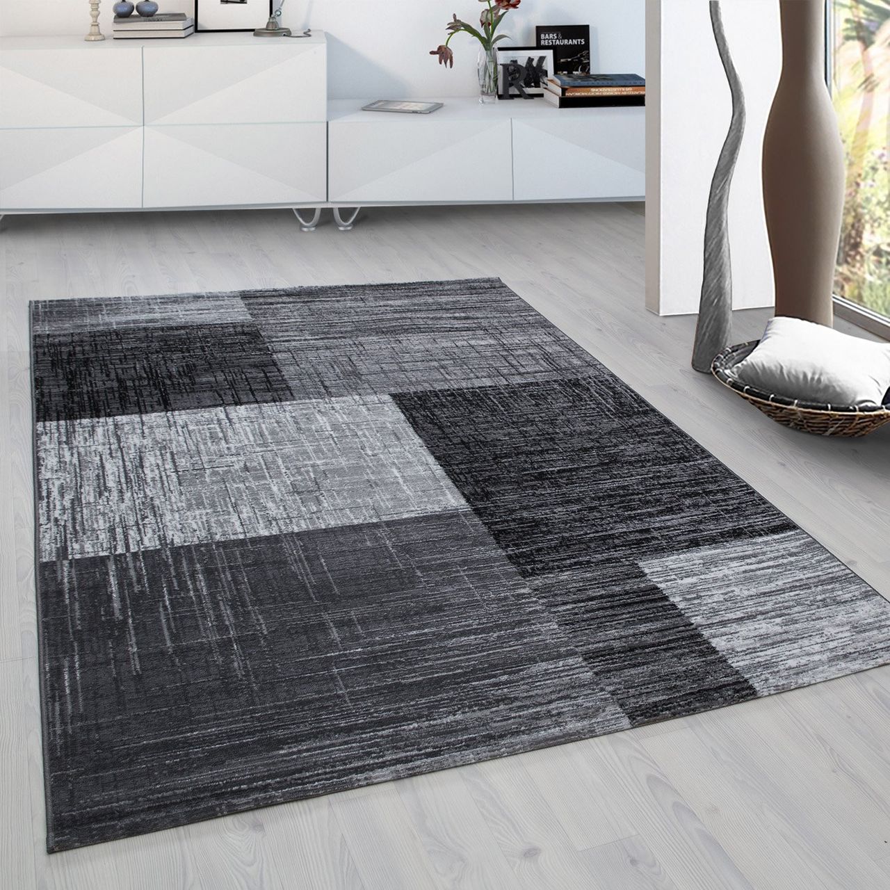Ayyildiz Teppich, PLUS 8001, BLACK, 240 x 340 cm