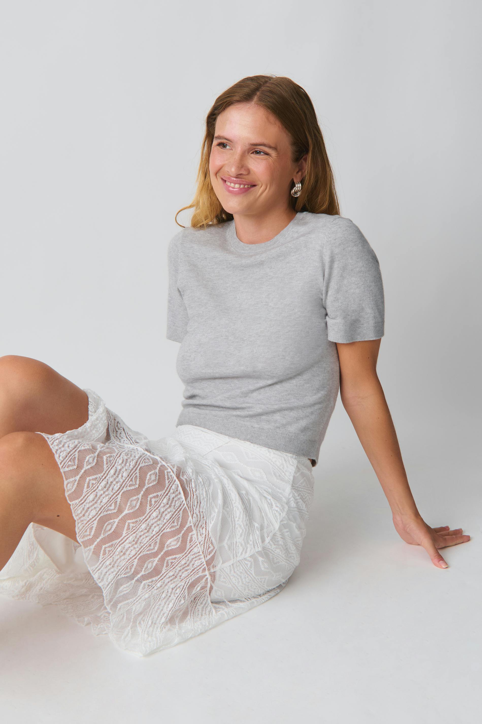 Knitted tee