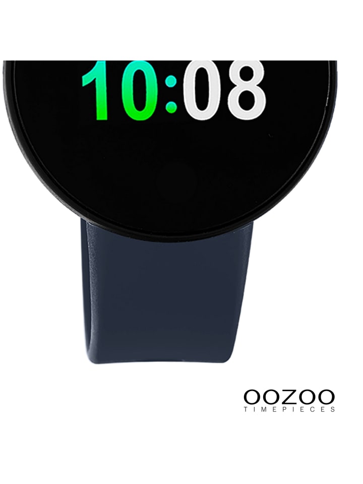 Oozoo Multifunktion-Smartwatch Oozoo Smartwatches dunkelblau groß (ca. 40mm) günstig kaufen onesize