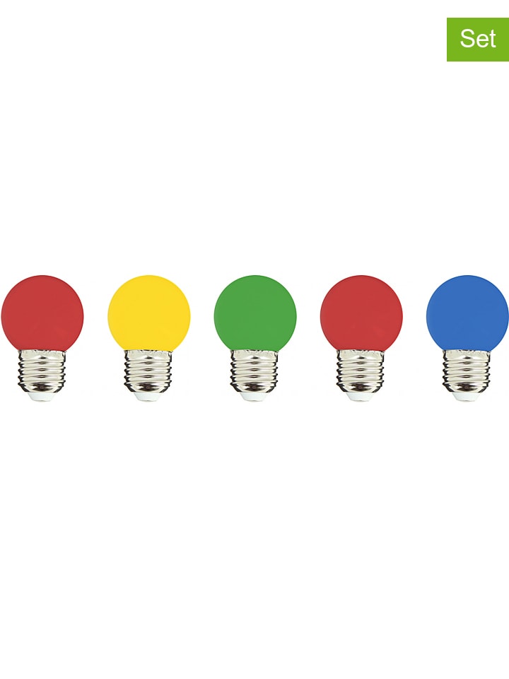 lumisky 5er-Set: E27-LED-Leuchtmittel 