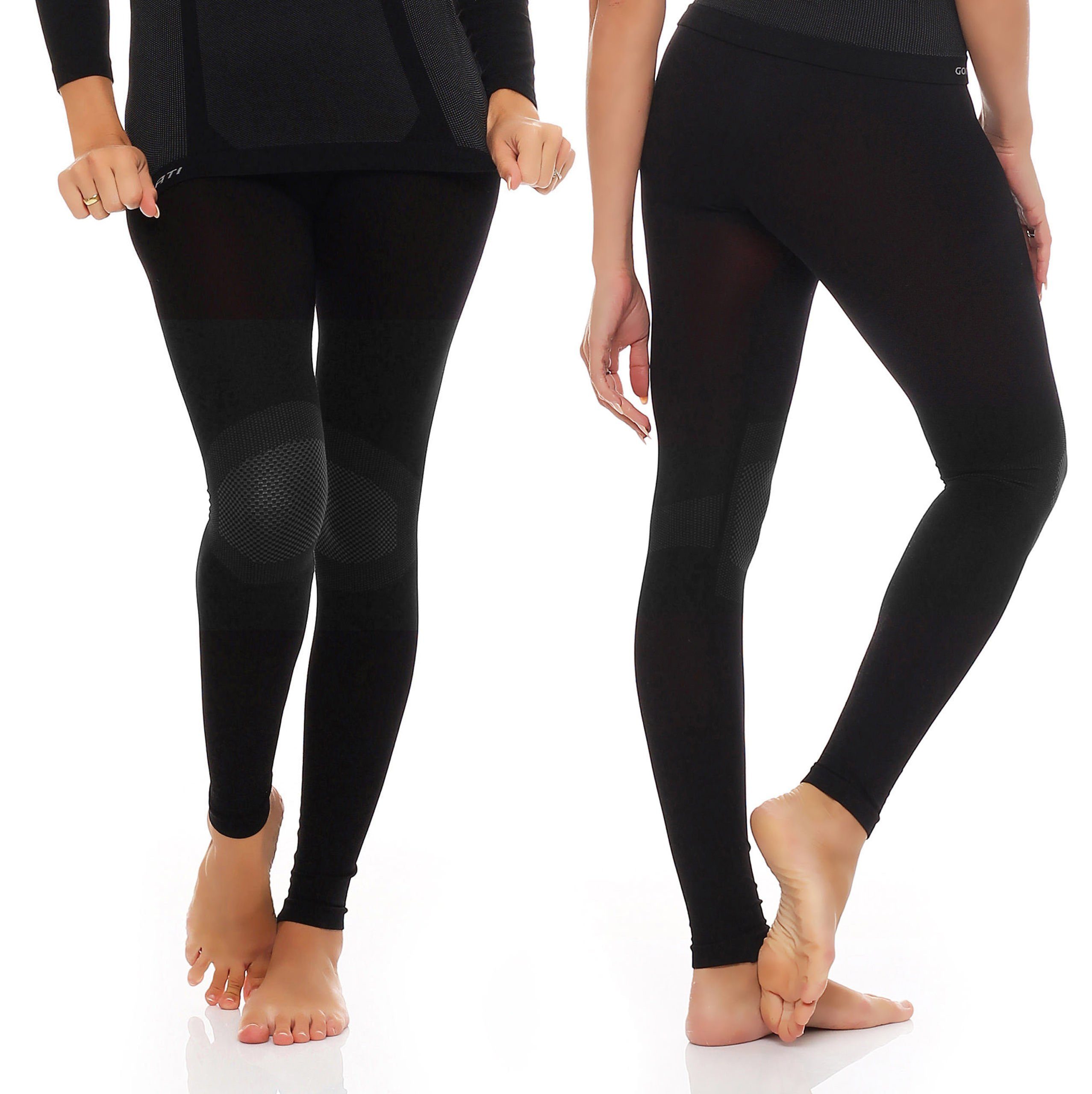 Cocain underwear Funktionsunterhemd Skiunterwäsche Damen Thermo Funktionsunterwäsche Set Hemd Hose (Set, Spar-Packung, 2-St., Mehrfachpackung) hochfunktionelle Membrantechnologie