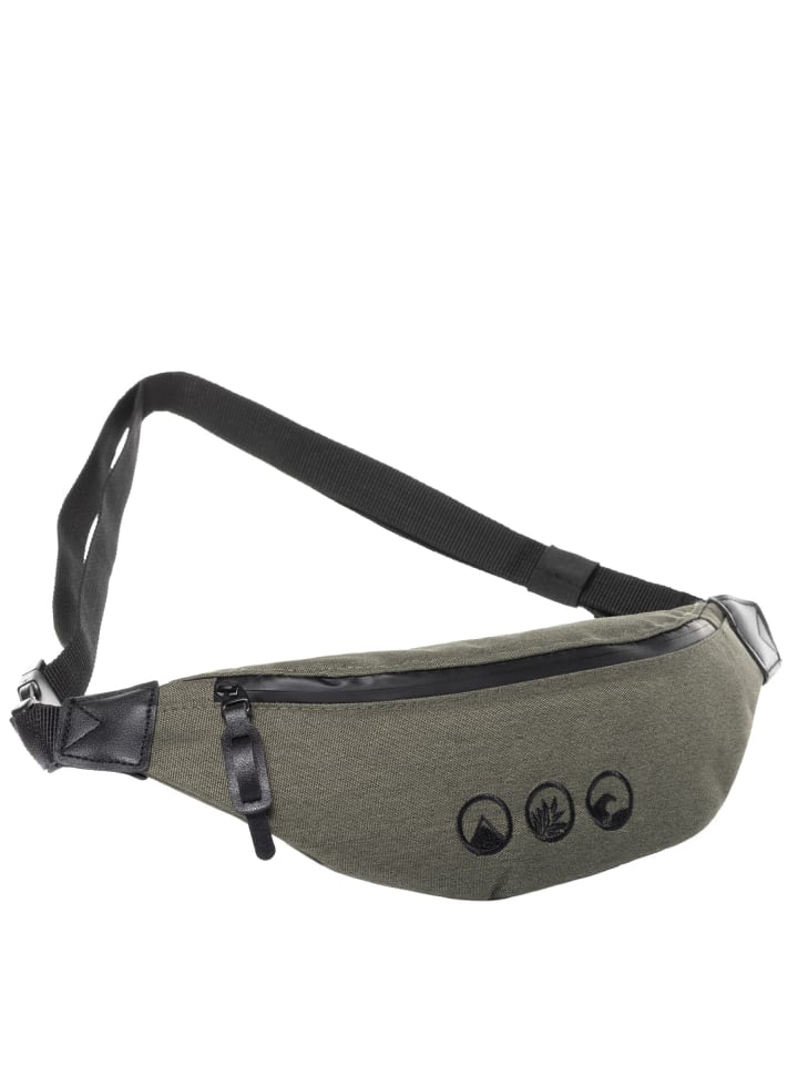 SONS OF ALOHA Bauchtasche Umhängetasche Brusttasche groß | Sling Bag Zoll olive in grün günstig kaufen onesize