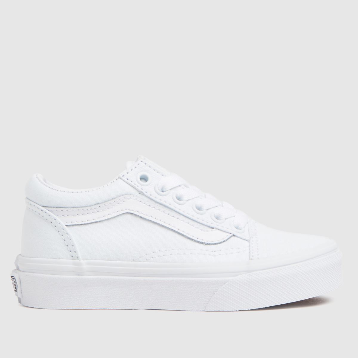 Bílé dětské tenisky Vans Old Skool