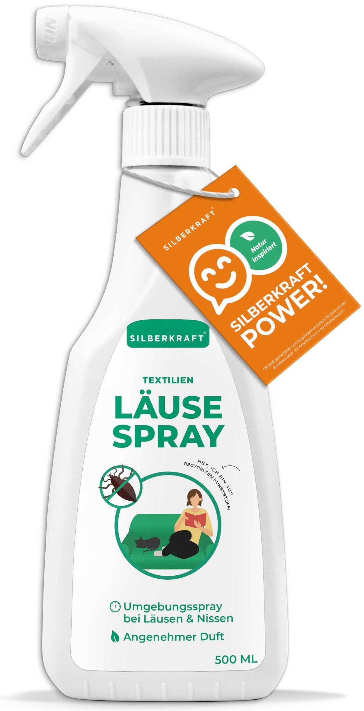 thies Insektenspray Läusespray für Textilien und Kopfläuse vorbeugen Spray, 500 ml, 1-St.