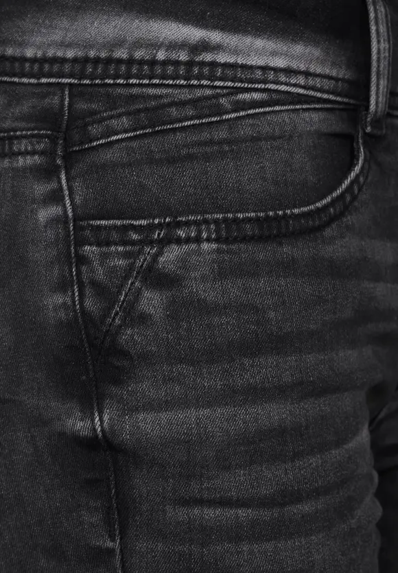 Street One Slim Fit Jeans in Grau