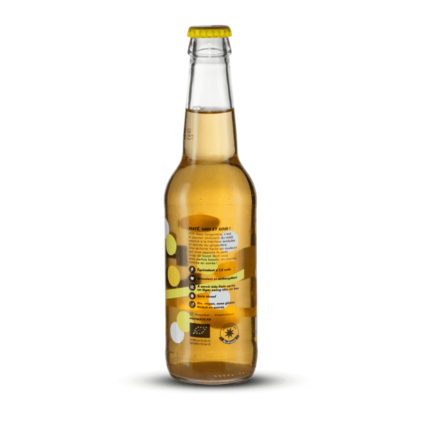 Pop Maté Gingembre 33 cl