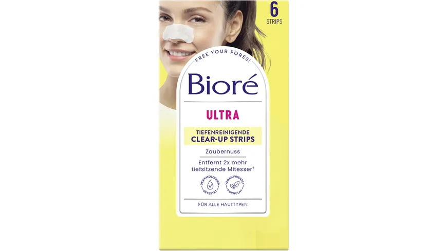 BIORÉ Zaubernuss Ultra-Tiefenreinigende Clear-Up Strips
