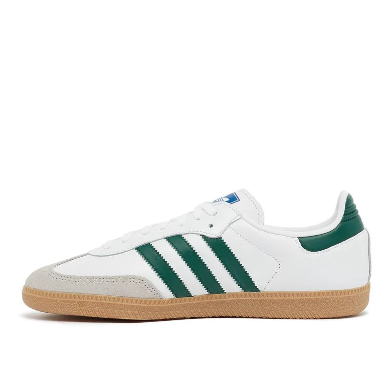 adidas Originals Samba OG ftwr white/collegiate green/gum 3