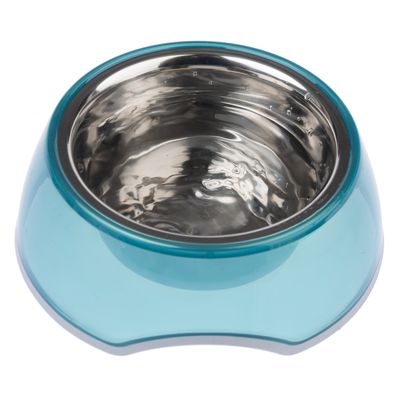 TIAKI Anti-Rutsch-Napf, transparent blau