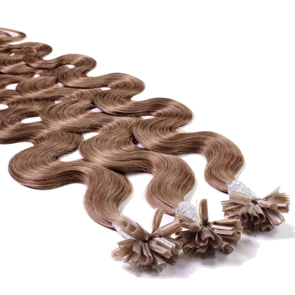 hair2heart Extensions à chaud bonding cheveux naturels #10 Blond balayage 1g extensions