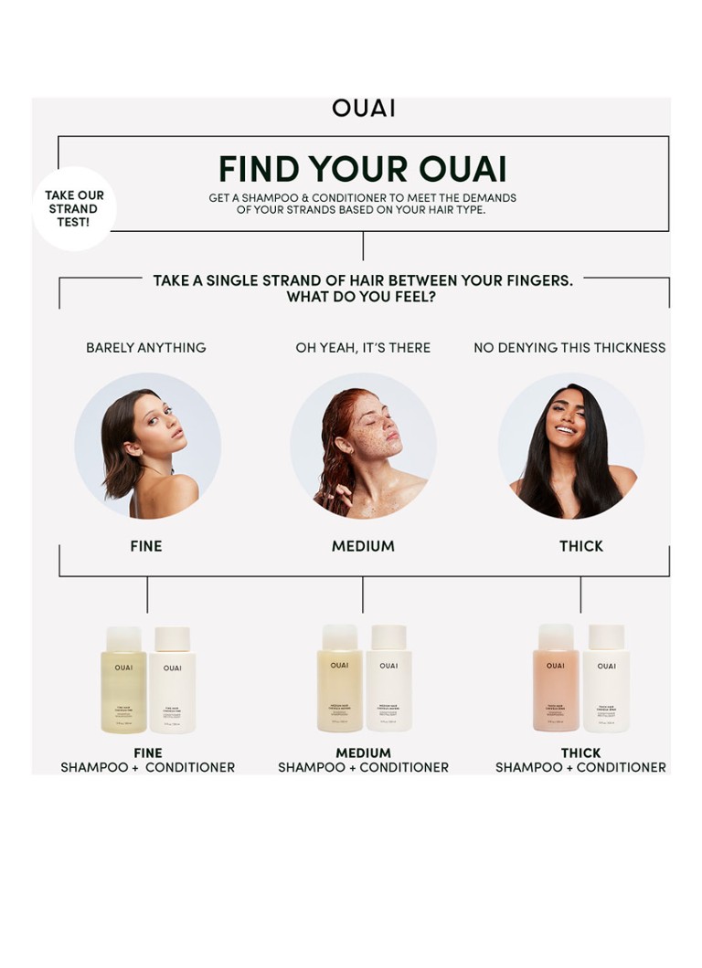 OUAI Medium Hair Shampoo