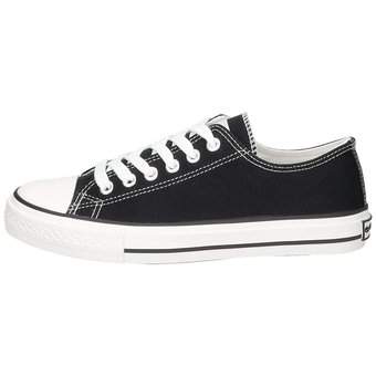 Tom Tailor Sneaker in schwarz