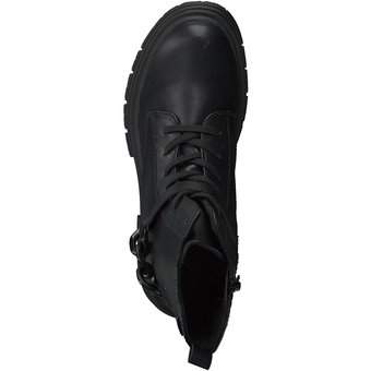 Barbarella Schnür Boots in schwarz
