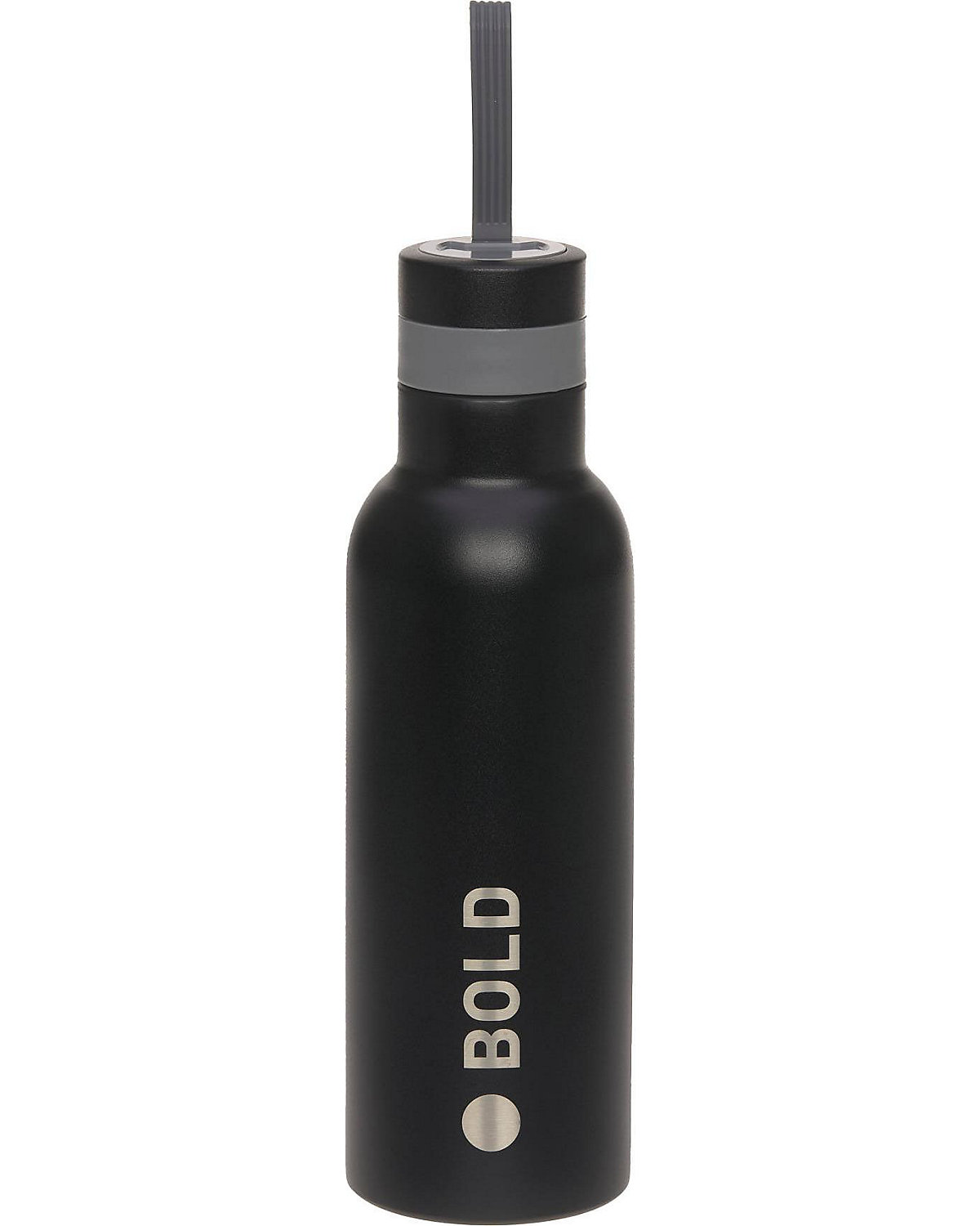 Edelstahl Trinkflasche Bold black, 750 ml