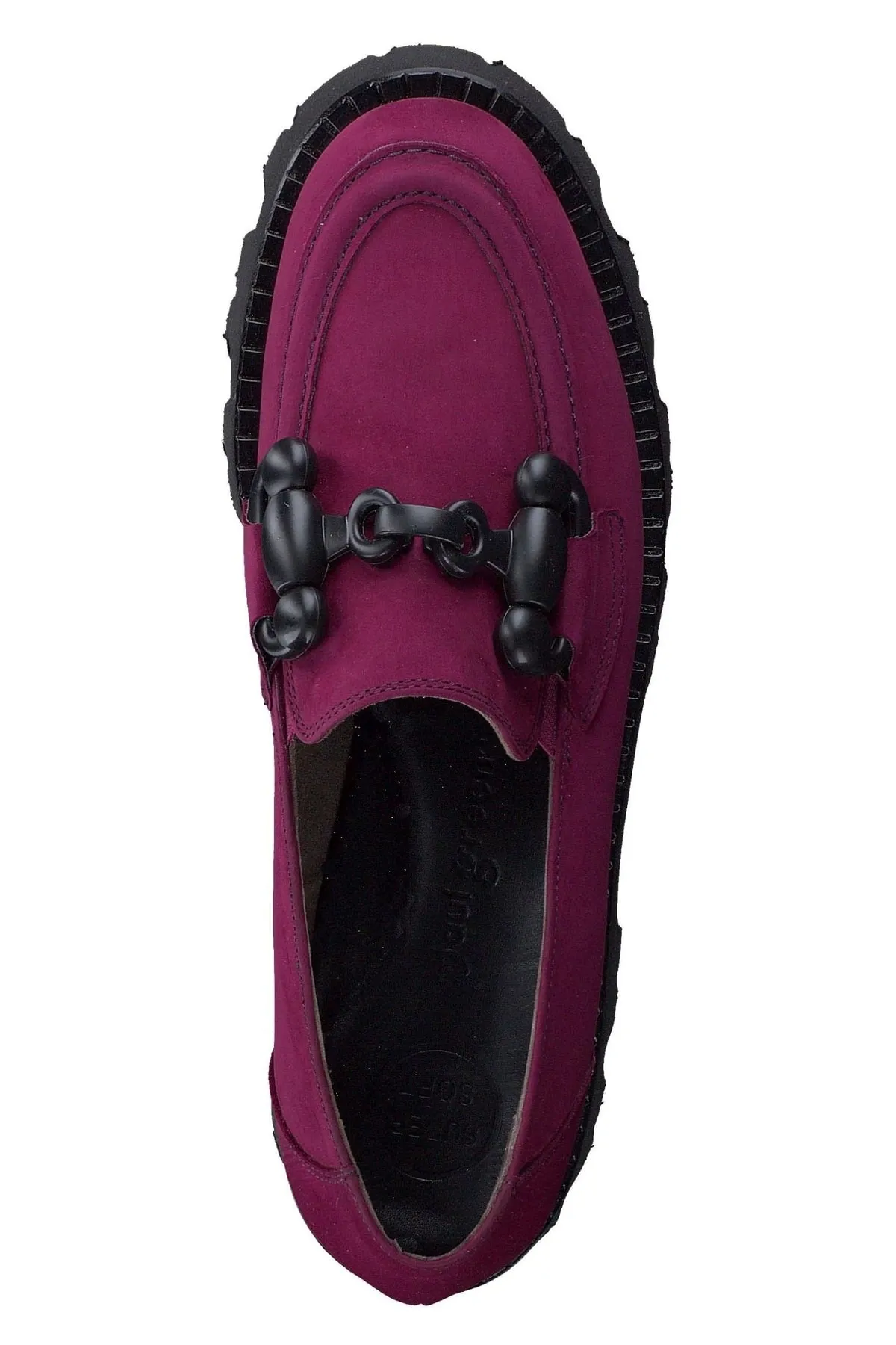 Paul Green  Flacher Schuh - Rosa - Blockabsatz