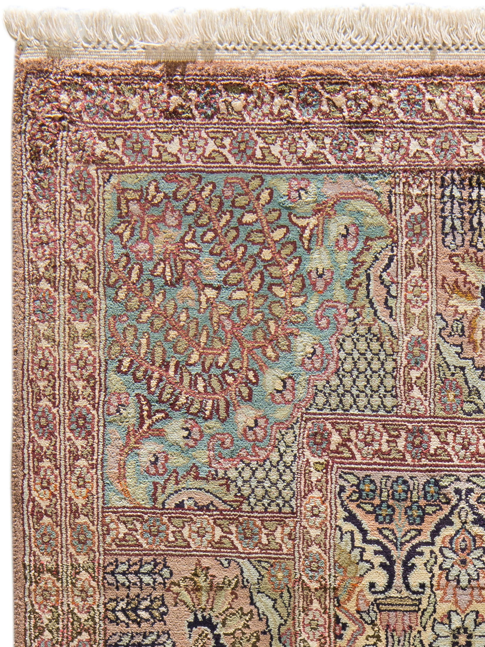 Kaschmir Seide 18/18 ca. 124 x 191 cm, Unikat / Einzelstück