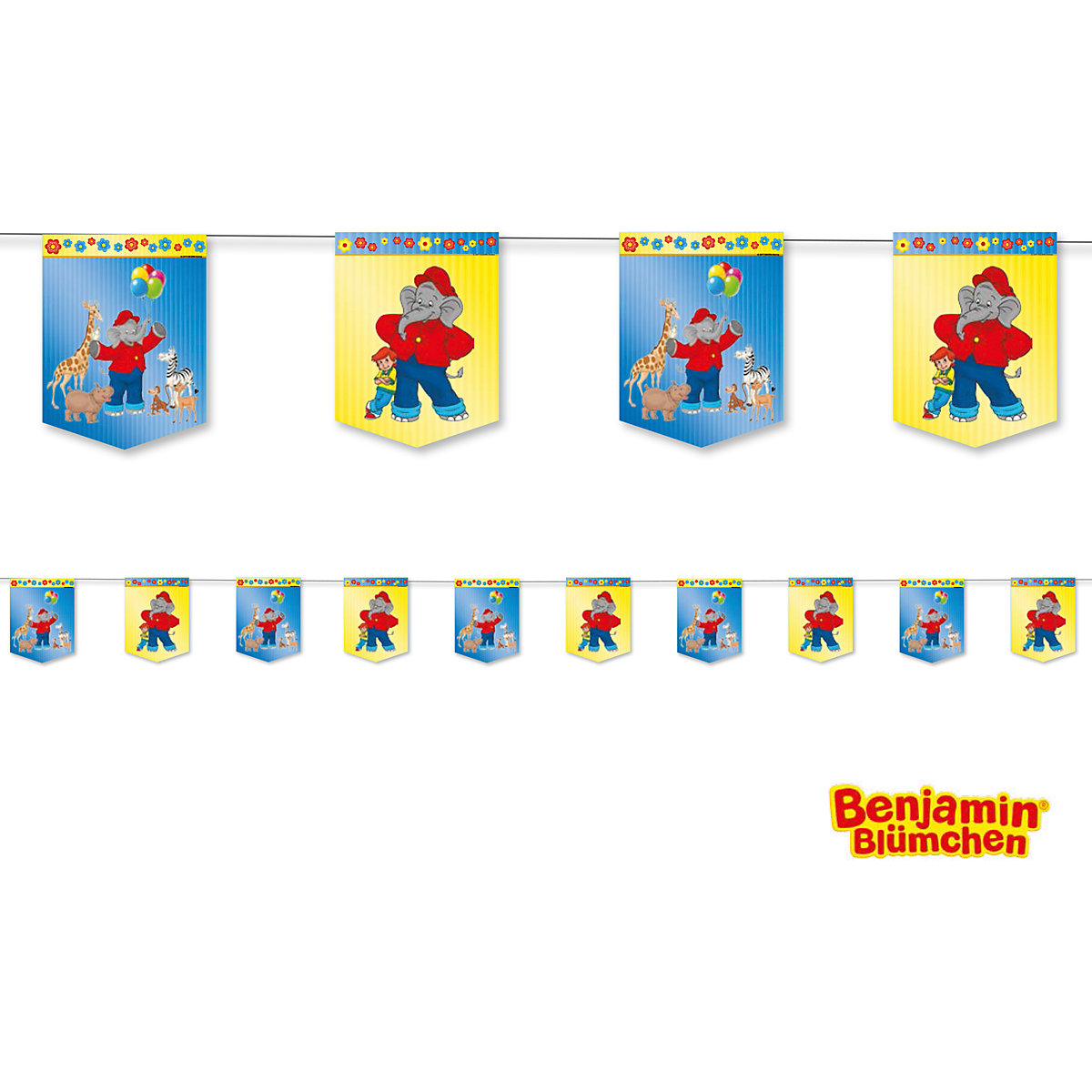 Partyset Benjamin Blümchen, 69-tlg.