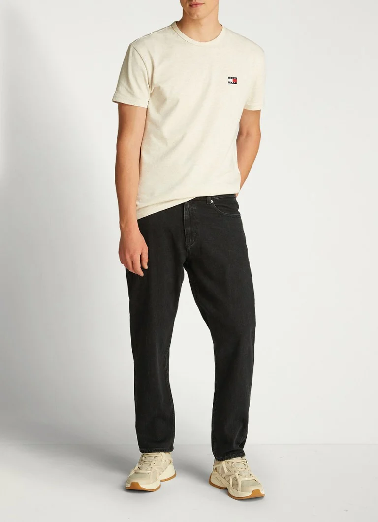 Jeansy Tommy Hilfiger Isaac zwężane, kolor sprany