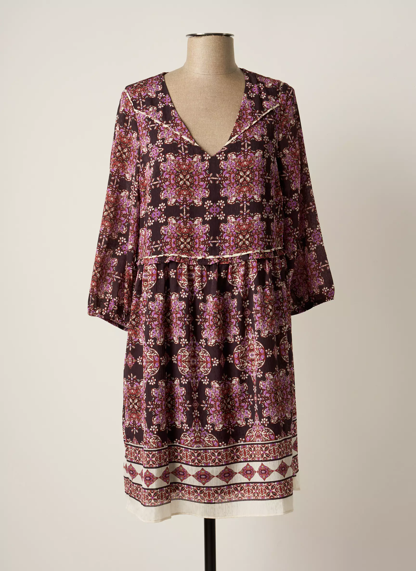 Ikks Robes Courtes Femme couleur rouge