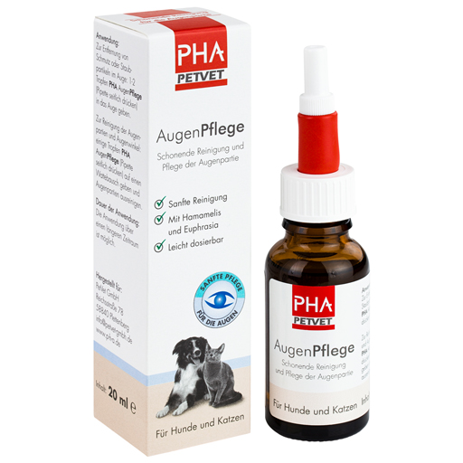 PHA AugenPflege Tropfen f.Hunde/Katzen  20 ml  Tropfen