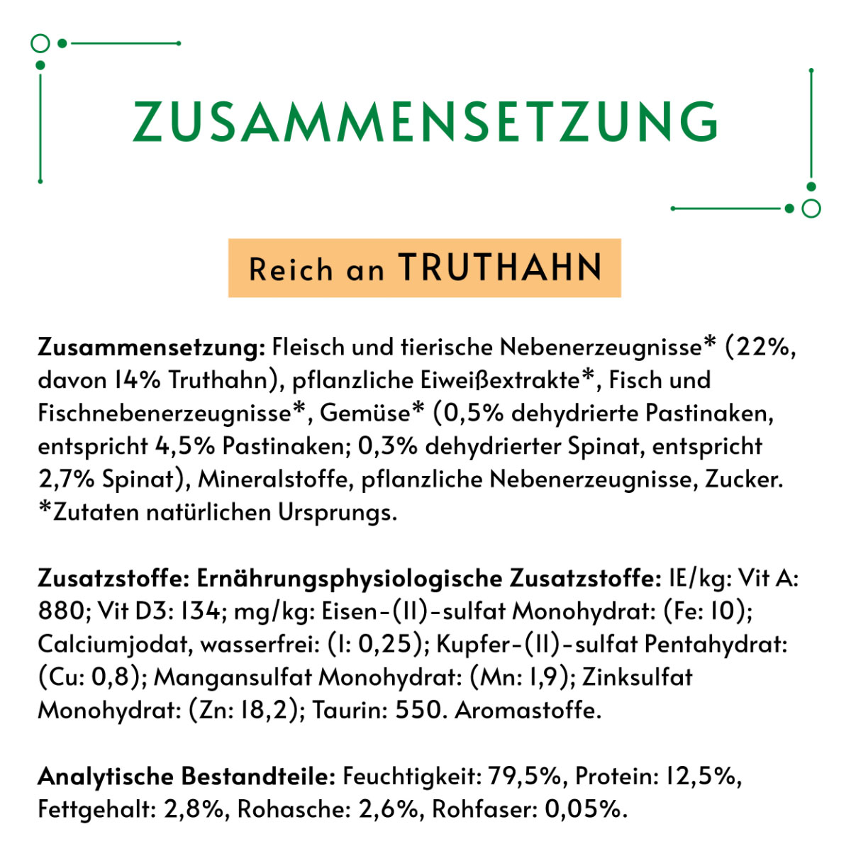 GOURMET Nature's Creations in Gelee naturbelassen Truthahn