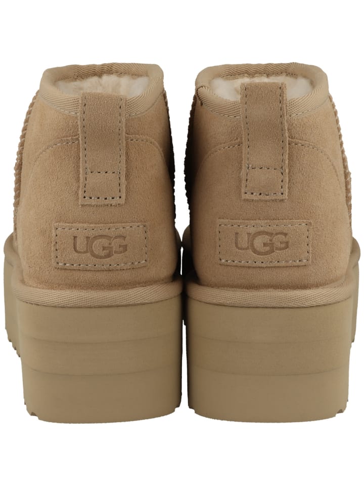 UGG Boots Classic Ultra Mini Platform in beige günstig kaufen