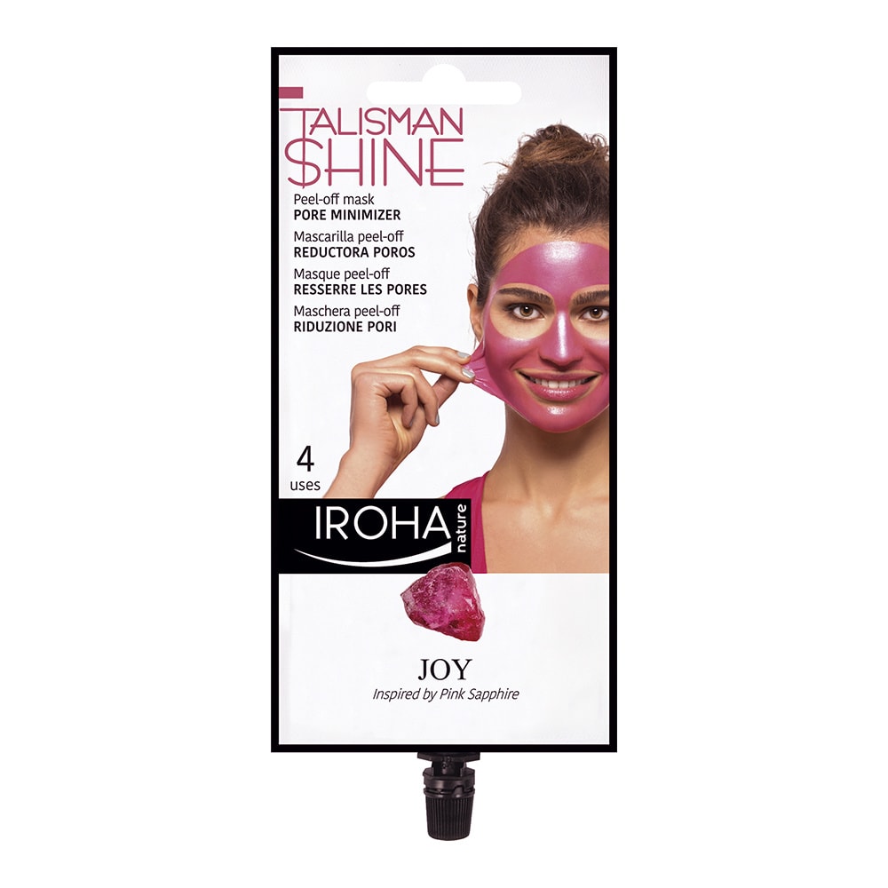 iroha MASQUE CRÈME JOY - Peel-Off Réducteur de pores Masque crème peel-off