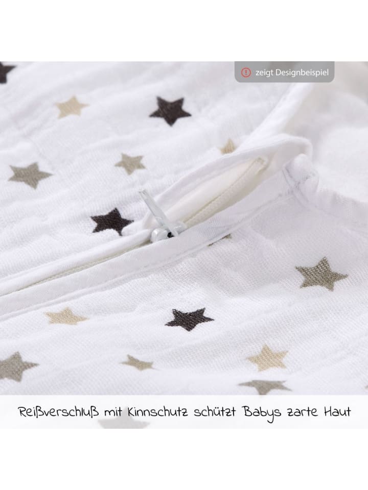 Alvi Sommer-Schlafsack Mull - Light Pink - in rosa günstig kaufen