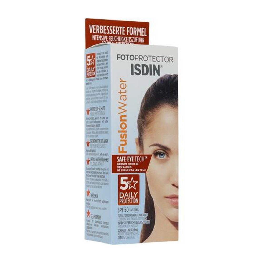 Isdin Sonnenschutzcreme ISDIN Fotoprotector Fusion Water LSF 50, 50 ml