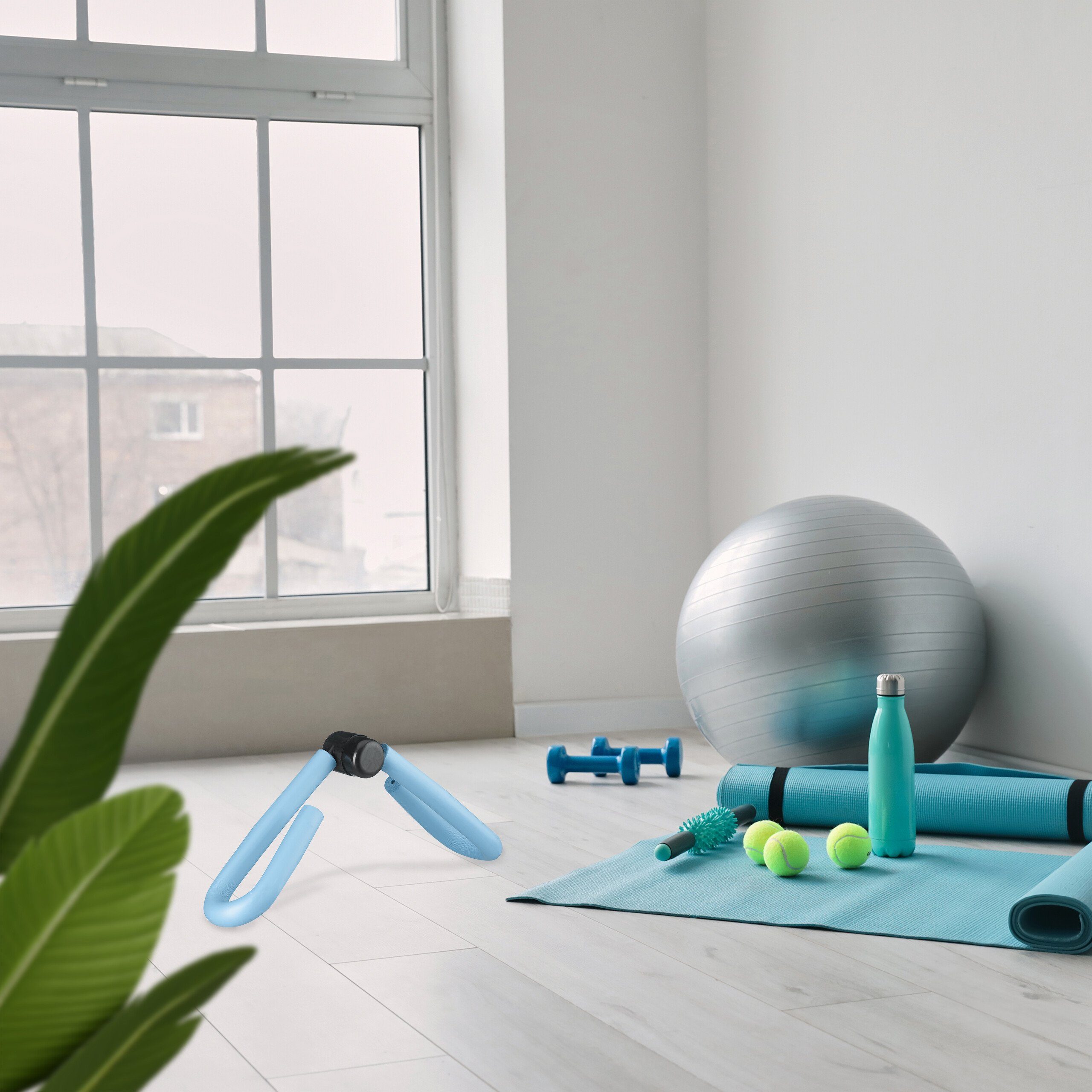 relaxdays Multitrainer Oberschenkeltrainer für Zuhause