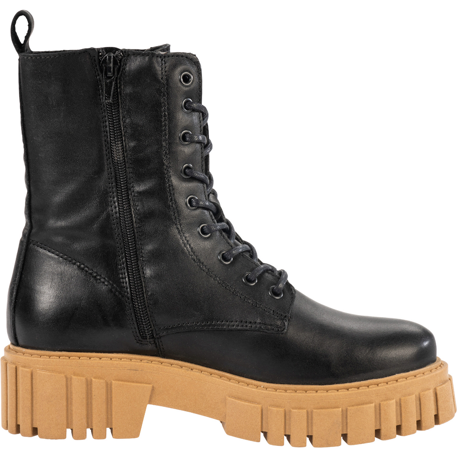 Palado Naxos, Schnürstiefel, Damen, Schwarz