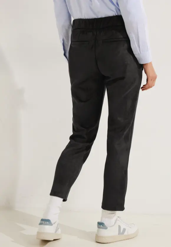 CECIL Casual Fit Velourshose