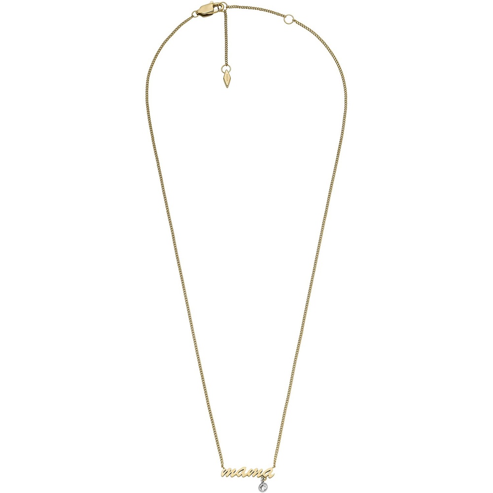 Fossil Chaînette Acier inoxydable collier