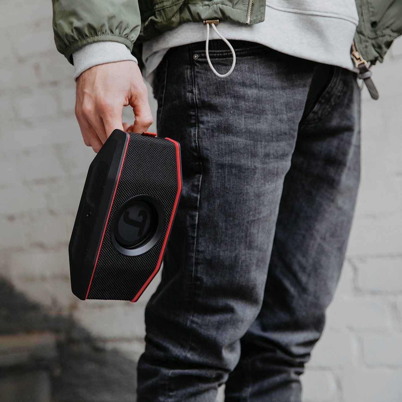 Teufel ROCKSTER GO Wireless Lautsprecher (Bluetooth, 8 W, Wasserdicht nach IPX7)