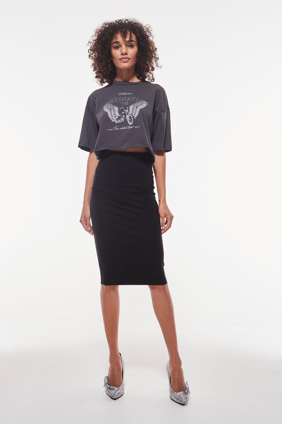 Basic midi skirt