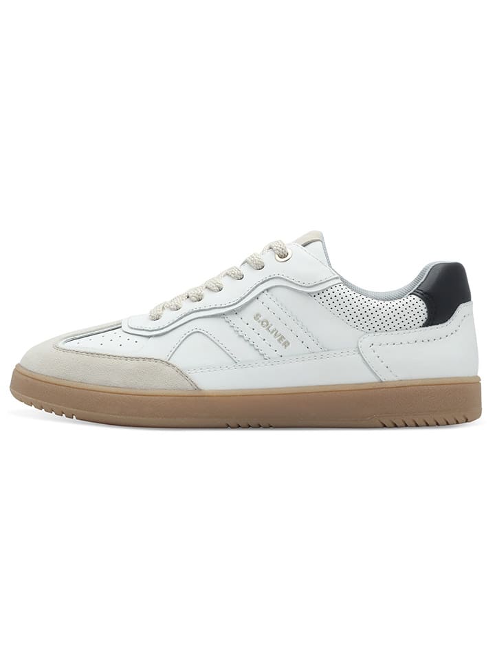 s.Oliver Sneakers in Weiß/ Beige günstig kaufen