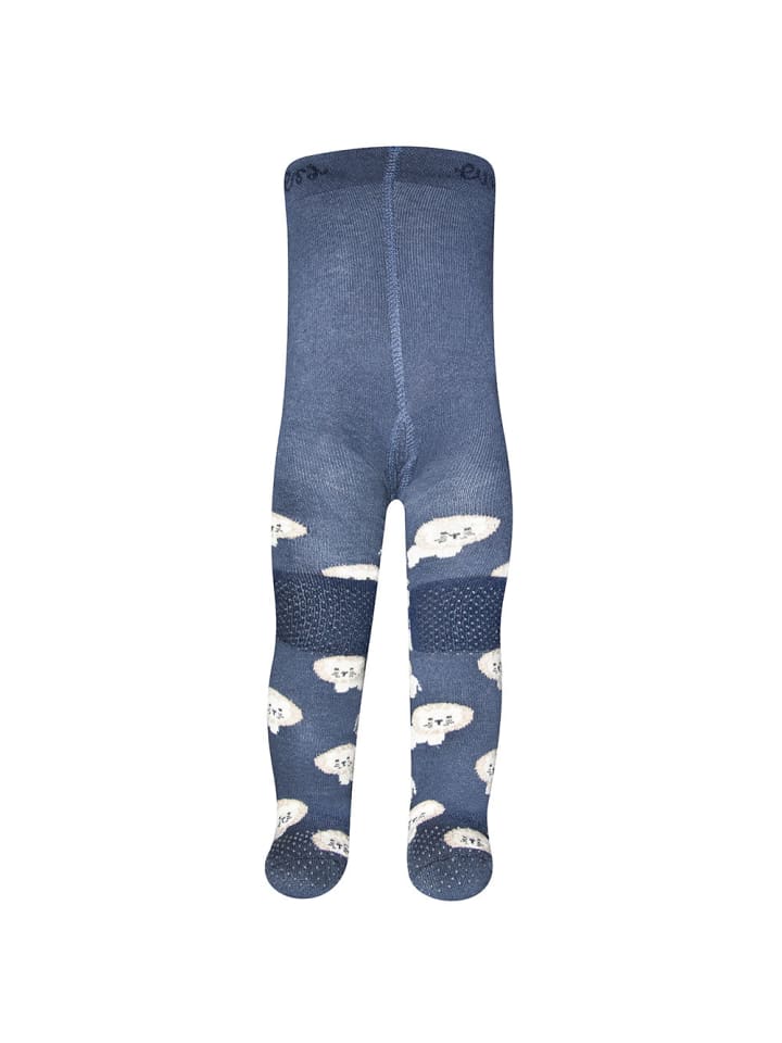 ewers Krabbelstrumpfhose Löwe in stahlblau günstig kaufen 74