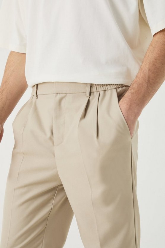 Hose mit Bundfalte