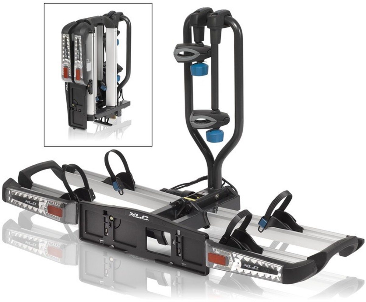 XLC Kupplungsfahrradträger Azura Easy LED, für max. 2 Räder, (1-tlg)