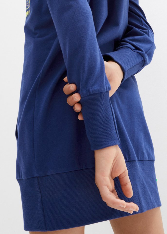 Mädchen Jerseykleid mit Bio-Baumwolle