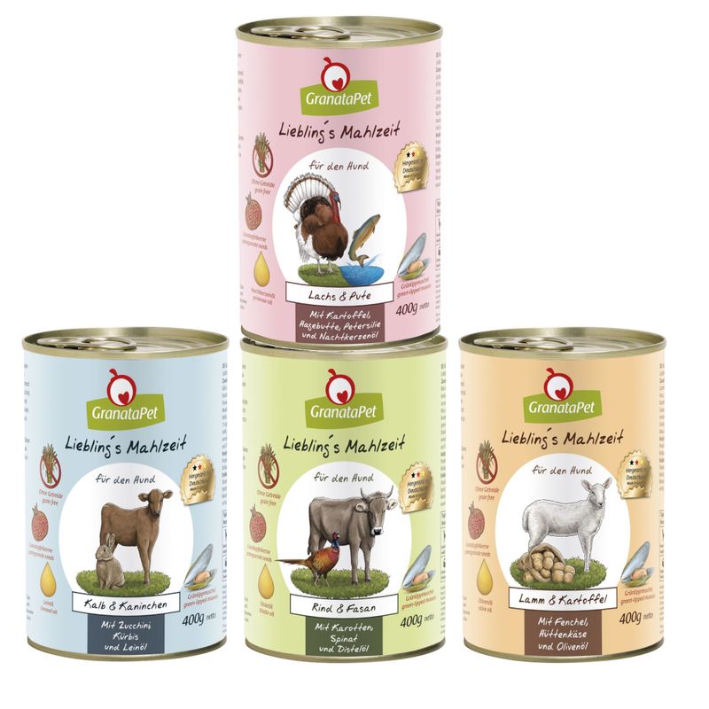 Probierpaket GranataPet Liebling's Mahlzeit 400 g