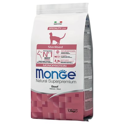 Monge Monoprotein Sterilized für Katzen