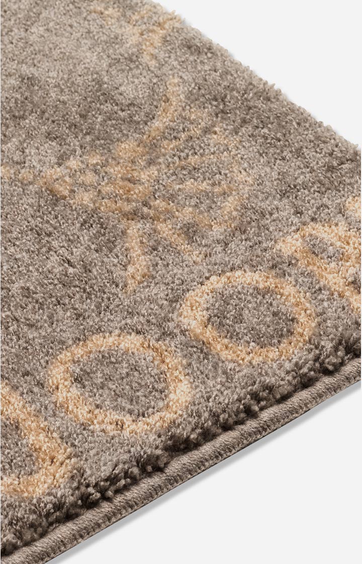 Badteppich JOOP! NEW CORNFLOWER ALLOVER in Graphit, 70 x 120 cm