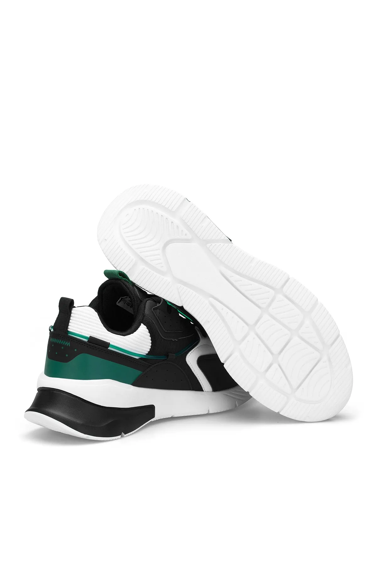 DARK SEER  Schwarz-weiß-grüner Unisex-Sneaker